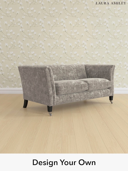 Kingsley Velvet/Pale French Grey Chatsworth By Laura Ashley (E21553) | £1,250