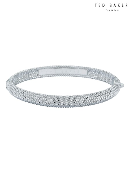 Ted Baker Silver Tone DOTETT: Dotty Bangle Bracelet (E21649) | £45