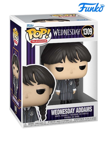 Funko Pop! Wednesday Addams Vinyl Figure (E21838) | £15