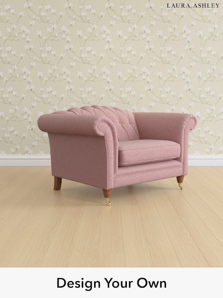 Anneliese/Grape Purple Gloucester Button Back By Laura Ashley (E21885) | £1,100