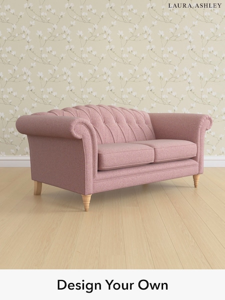 Anneliese/Grape Purple Gloucester Button Back By Laura Ashley (E21885) | £1,400