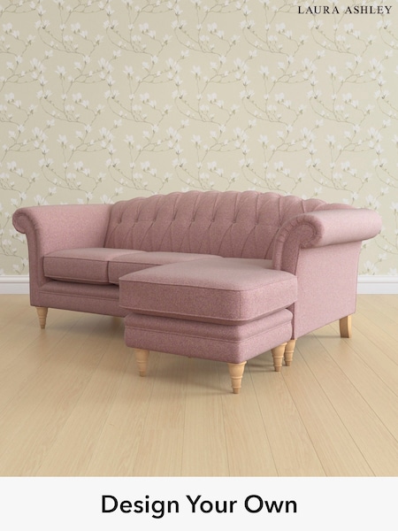 Anneliese/Grape Purple Gloucester Button Back By Laura Ashley (E21885) | £2,000