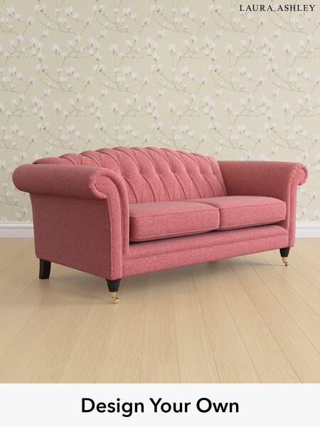 Anneliese/Rosewood Red Gloucester Button Back By Laura Ashley (E21912) | £1,500