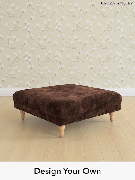 Kingsley Velvet/Chestnut Brown Gloucester By Laura Ashley (E21933) | £600