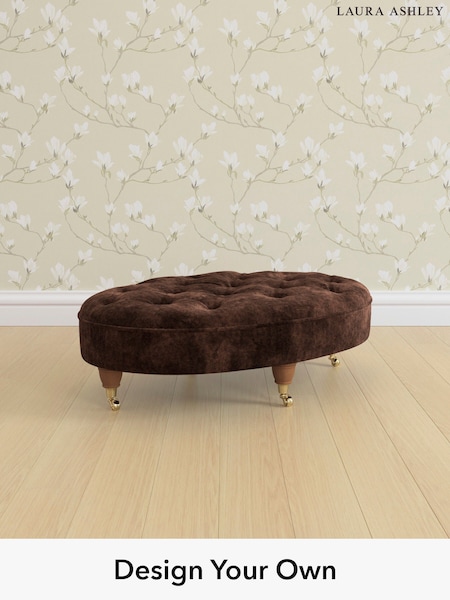Kingsley Velvet/Chestnut Brown Hathersage By Laura Ashley (E21935) | £550
