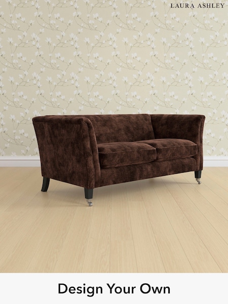 Kingsley Velvet/Chestnut Brown Chatsworth By Laura Ashley (E21936) | £1,250