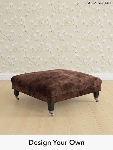 Kingsley Velvet/Chestnut Brown Chatsworth By Laura Ashley (E21936) | £600