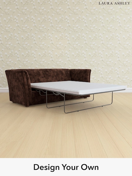 Kingsley Velvet/Chestnut Brown Chatsworth By Laura Ashley (E21936) | £2,000