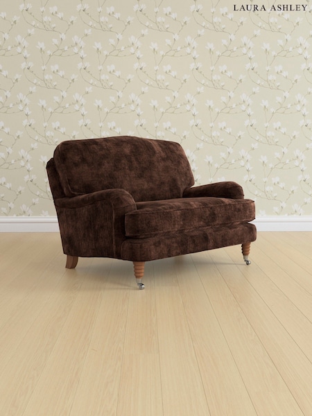 Kingsley Velvet/Chestnut Brown Lynden By Laura Ashley (E21947) | £1,025
