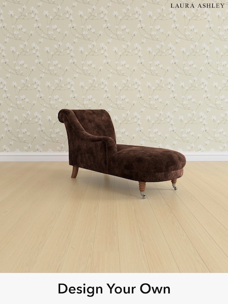 Kingsley Velvet/Chestnut Brown Lynden By Laura Ashley (E21947) | £1,125