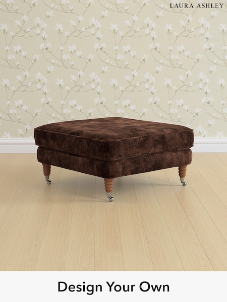 Kingsley Velvet/Chestnut Brown Lynden Scatter Back By Laura Ashley (E21948) | £675