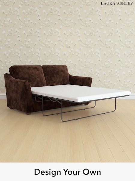 Kingsley Velvet/Chestnut Brown Marford By Laura Ashley (E21949) | £1,900