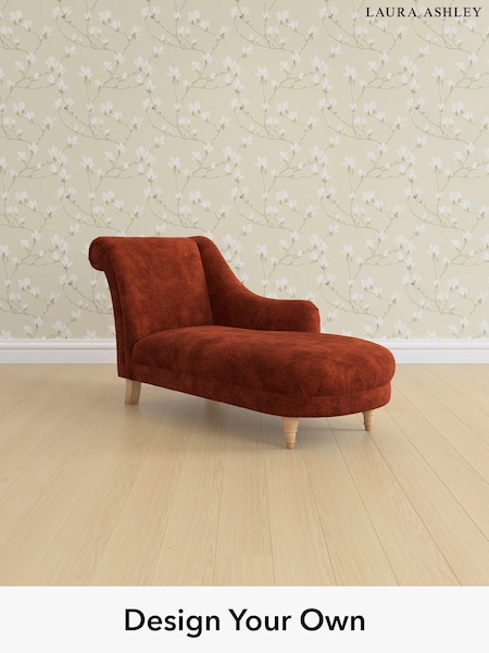 Kingsley Velvet/Terracotta Orange Gloucester By Laura Ashley (E21962) | £1,100