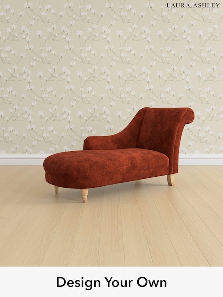 Kingsley Velvet/Terracotta Orange Gloucester By Laura Ashley (E21962) | £1,100