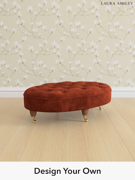 Kingsley Velvet/Terracotta Orange Hathersage By Laura Ashley (E21963) | £550
