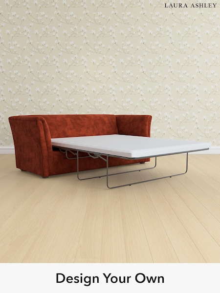 Kingsley Velvet/Terracotta Orange Chatsworth By Laura Ashley (E21965) | £2,000