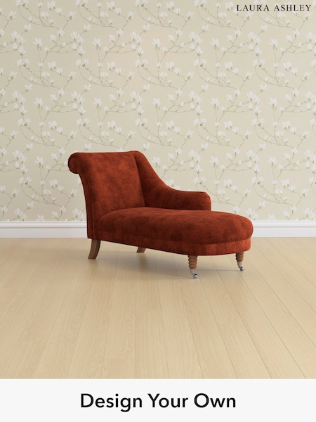 Kingsley Velvet/Terracotta Orange Lynden By Laura Ashley (E21966) | £1,125