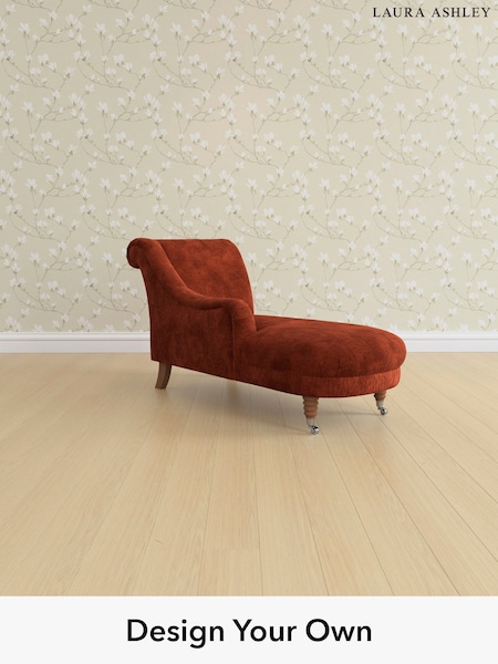 Kingsley Velvet/Terracotta Orange Lynden By Laura Ashley (E21966) | £1,125