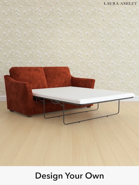 Kingsley Velvet/Terracotta Orange Marford By Laura Ashley (E21968) | £1,900