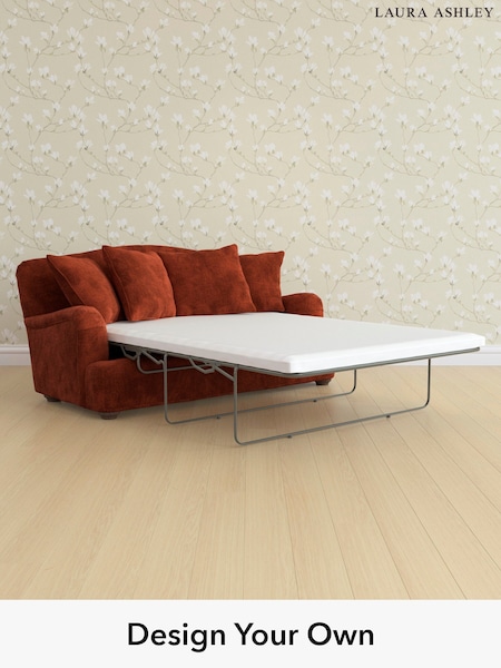 Kingsley Velvet/Terracotta Orange Lynden Scatter Back By Laura Ashley (E21969) | £2,050