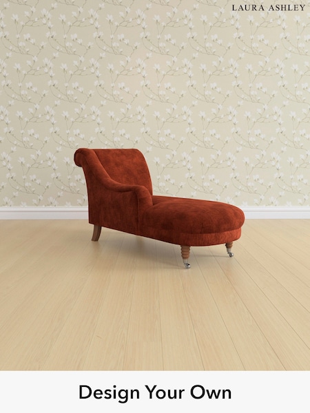 Kingsley Velvet/Terracotta Orange Lynden Scatter Back By Laura Ashley (E21969) | £1,175