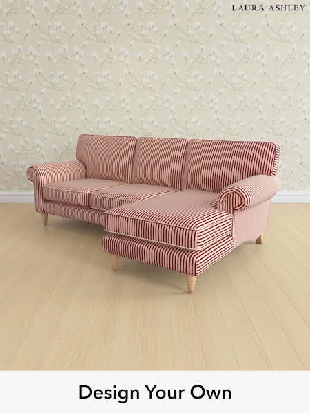 Lyme Regis/Cranberry Red Kingston By Laura Ashley (E21983) | £2,325
