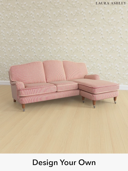 Lyme Regis/Cranberry Red Lynden By Laura Ashley (E21984) | £2,500