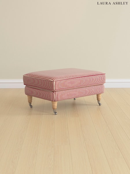Lyme Regis/Cranberry Red Lynden Scatter Back By Laura Ashley (E21986) | £625