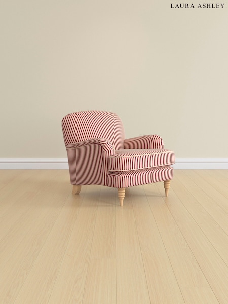 Lyme Regis/Cranberry Red Lynden Scatter Back By Laura Ashley (E21986) | £950