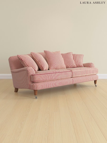 Lyme Regis/Cranberry Red Lynden Scatter Back By Laura Ashley (E21986) | £1,625