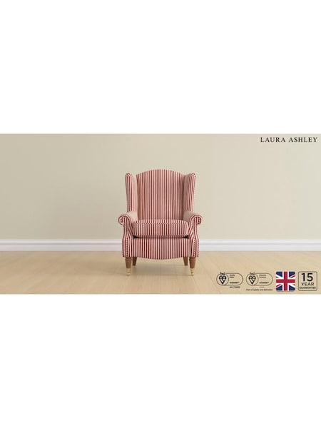 Lyme Regis/Cranberry Red Enderby By Laura Ashley (E21987) | £950