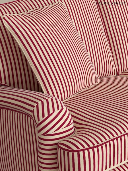 Lyme Regis/Cranberry Red Upholstery Cushions By Laura Ashley (E21989) | £60