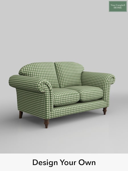 Bracken Gingham Check/Green Lamont By Nina Campbell (E22001) | £1,299