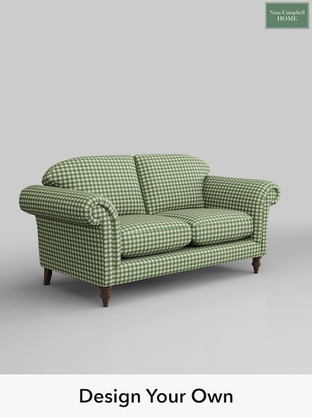 Bracken Gingham Check/Green Lamont By Nina Campbell (E22001) | £1,399