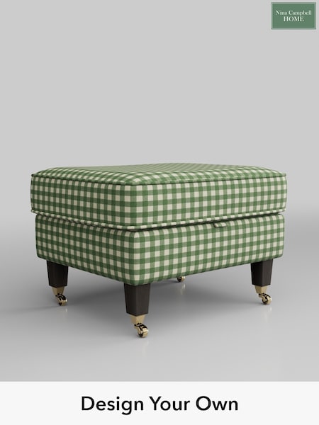 Bracken Gingham Check/Green Oakfield By Nina Campbell (E22003) | £450