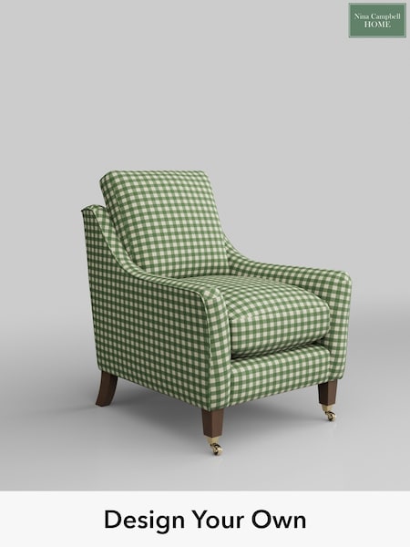 Bracken Gingham Check/Green Oakfield By Nina Campbell (E22003) | £799