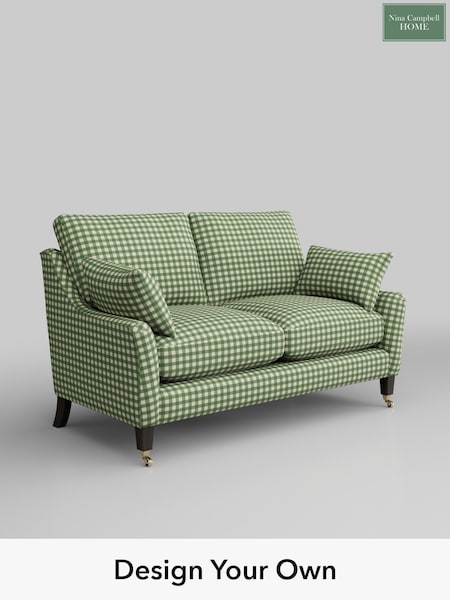 Bracken Gingham Check/Green Oakfield By Nina Campbell (E22003) | £1,225