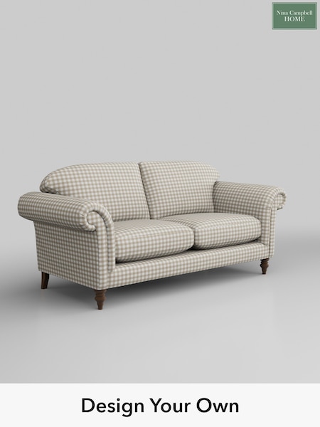 Bracken Gingham Check/Natural Lamont By Nina Campbell (E22004) | £1,499