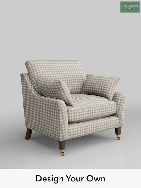 Bracken Gingham Check/Natural Oakfield By Nina Campbell (E22006) | £899