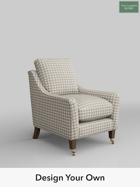 Bracken Gingham Check/Natural Oakfield By Nina Campbell (E22006) | £799