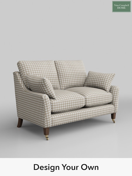 Bracken Gingham Check/Natural Oakfield By Nina Campbell (E22006) | £1,125