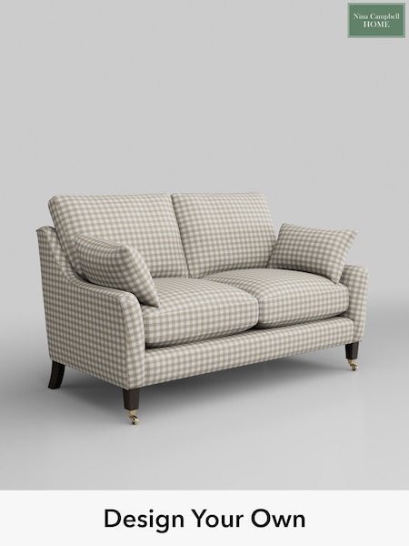 Bracken Gingham Check/Natural Oakfield By Nina Campbell (E22006) | £1,225