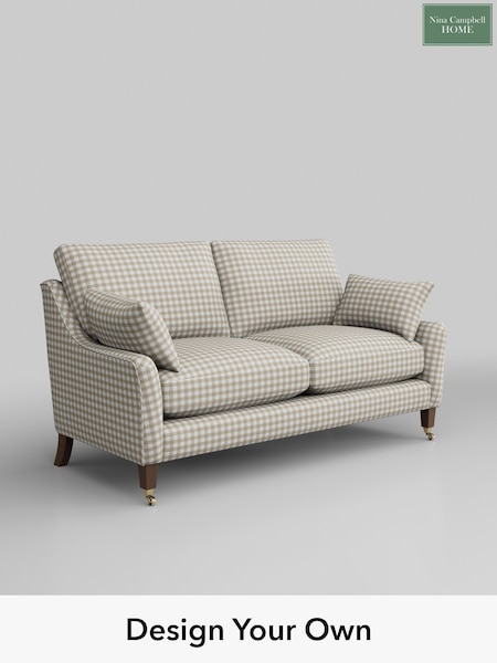 Bracken Gingham Check/Natural Oakfield By Nina Campbell (E22006) | £1,325