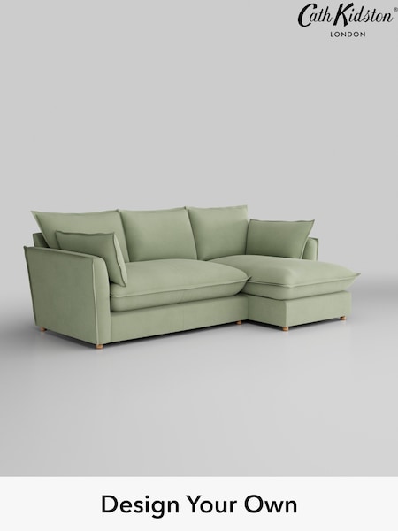 Rich Velvet/Sprig Sage Green Edged By Cath Kidston (E22044) | £2,099