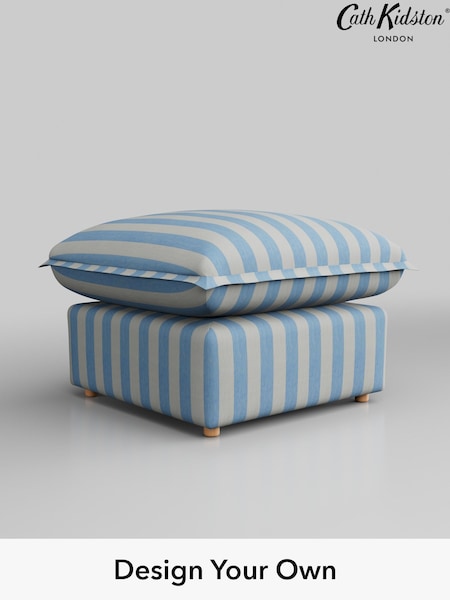 Canopy Stripe/Dreamer Blue Edged By Cath Kidston (E22047) | £525