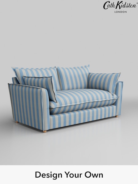 Canopy Stripe/Dreamer Blue Edged By Cath Kidston (E22047) | £1,699