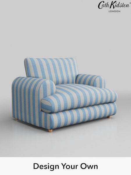 Canopy Stripe/Dreamer Blue Mallow By Cath Kidston (E22049) | £1,099
