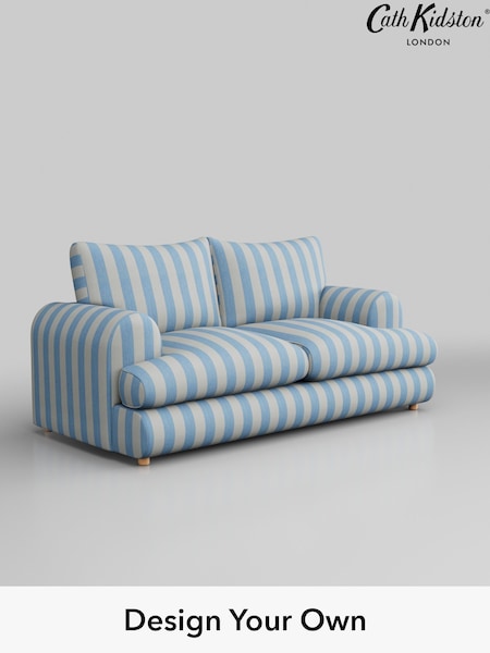 Canopy Stripe/Dreamer Blue Mallow By Cath Kidston (E22049) | £1,550