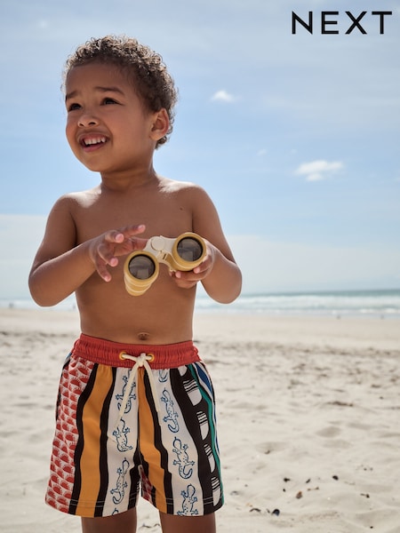Brown Swim Shorts (3mths-7yrs) (E22248) | £6 - £10