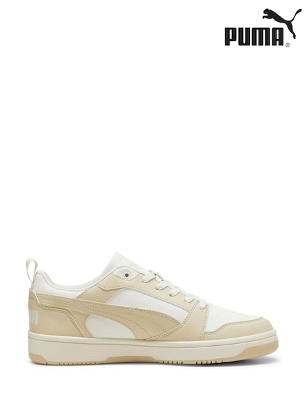 Puma Brown Rebound V6 Low Cv Unisex Sneakers (E22506) | £55